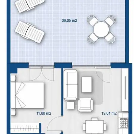 Luancoterraza Piscina Wifi Garaje Apartamento